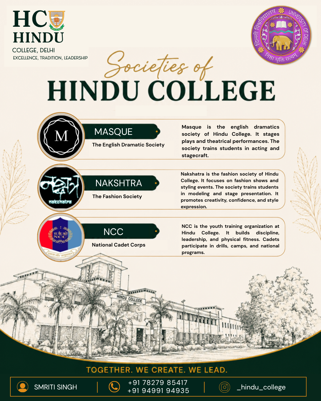 Hindu College Society Poster 10